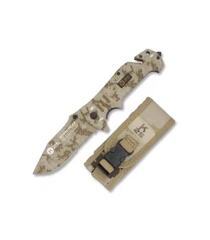 Navaja marca K25 modelo Siroco (21,9 cm.) ⚔️