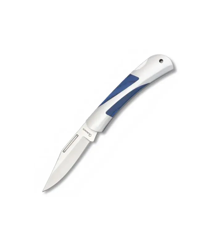 Coltello marca Albainox con manico in estamina blu (19,3 cm) ⚔️