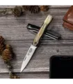 Coltello da tasca Mini Vendetta, manico in corno di toro ⚔️