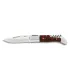 Couteau Albainox type Laguiole avec tire-bouchon mikarta rouge (21,6 cm) ⚔️