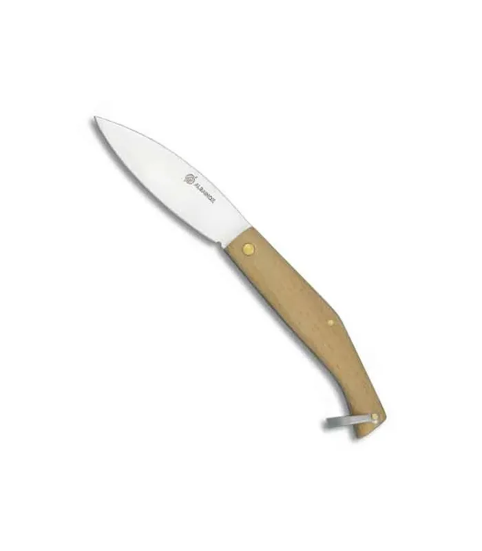 Albainox Taschenmesser mit Holzgriff und Ring (18 cm) ⚔️