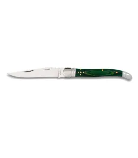 Couteau Albainox type Laguiole mikarta verte (21,4 cm) ⚔️