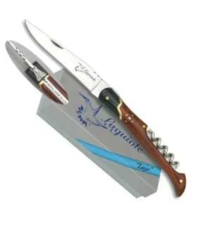 Navaja tipo Laguiole Lujo con sacacorchos (21,3 cm.) ⚔️