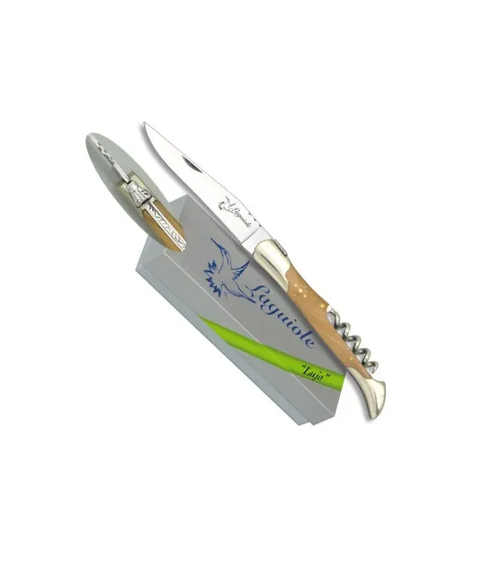 Albainox Laguiole Luxusmesser mit Olivenholzgriff (19,7 cm) ⚔️