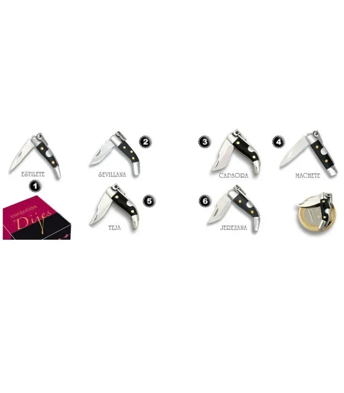 Collezione di coltelli Dijes marca Albainox tipo Teja ⚔️