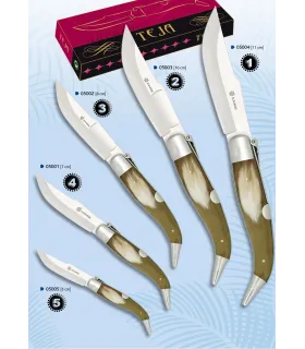 Couteau Albainox modèle Teja avec manche en corne de taureau ⚔️