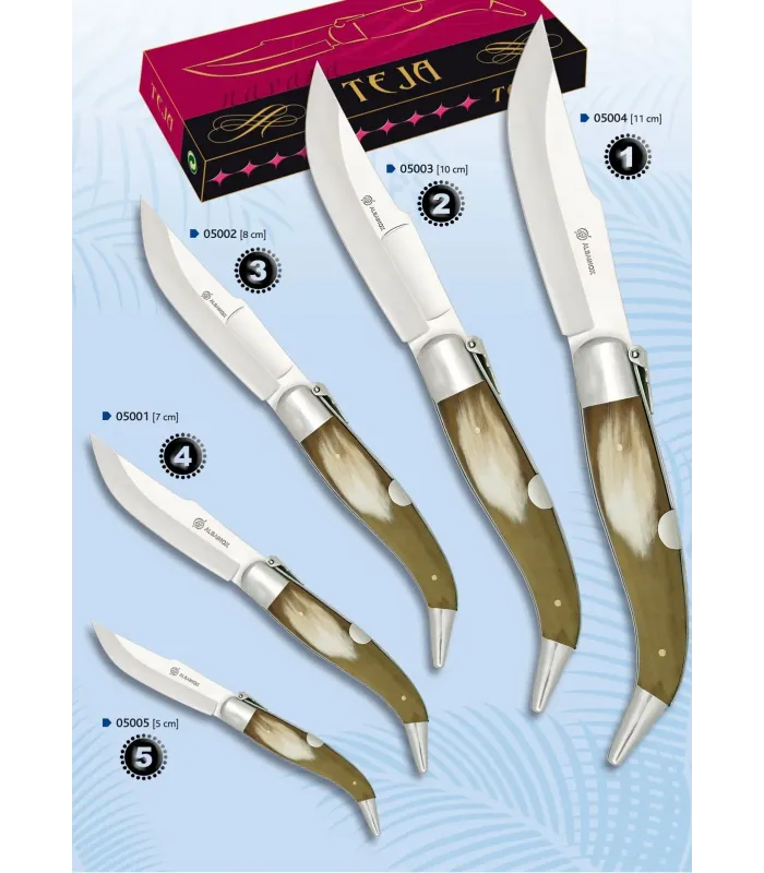 Albainox Knife Model Teja Bull Horn Handle ⚔️