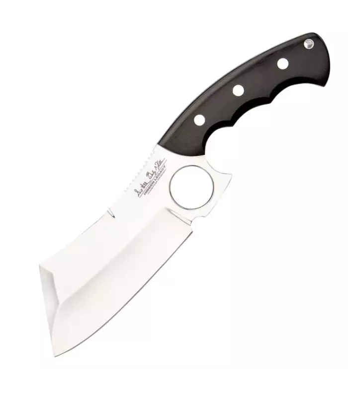 Gil Hibben Metzgermesser, Griff aus schwarzem Micarta ⚔️
