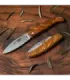 Taschenmesser mit Olivenholzgriff, Klinge 9,5 cm ⚔️