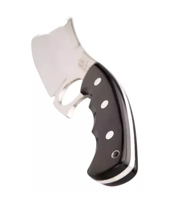 Gil Hibben Metzgermesser, Griff aus schwarzem Micarta ⚔️