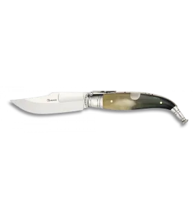 Classic Bull Horn Handle Pocket Knife (8 cm Blade) ⚔️
