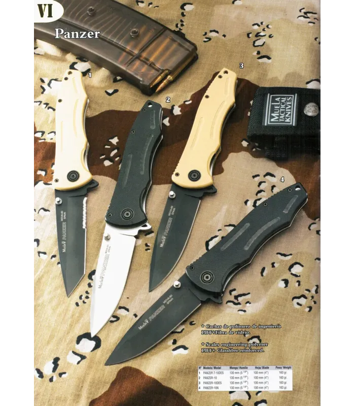 Panzer Knives Desert Handle ⚔️