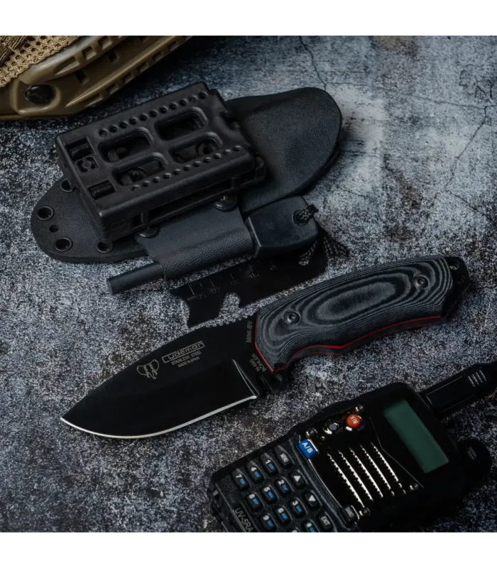 Cudeman Knife with Black MoVa Handle ⚔️