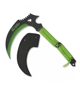 Foice Mad Zombie, lâmina de 19 cm. ⚔️