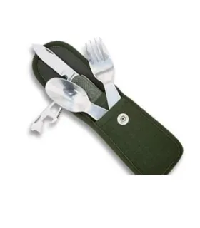 Set camping cubiertos con 3 piezas ⚔️