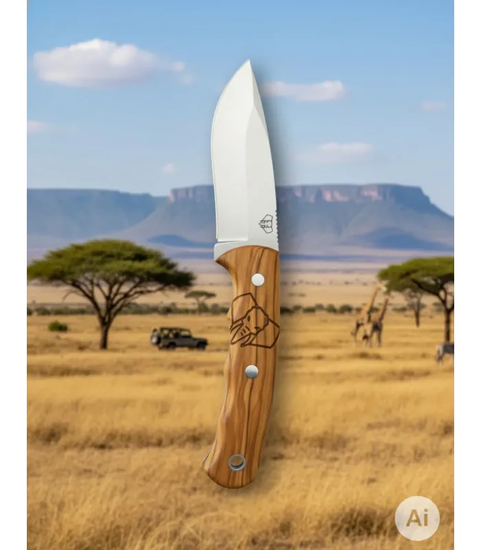 Abenteuermesser Cudeman Alazán aus Olivenholz ⚔️