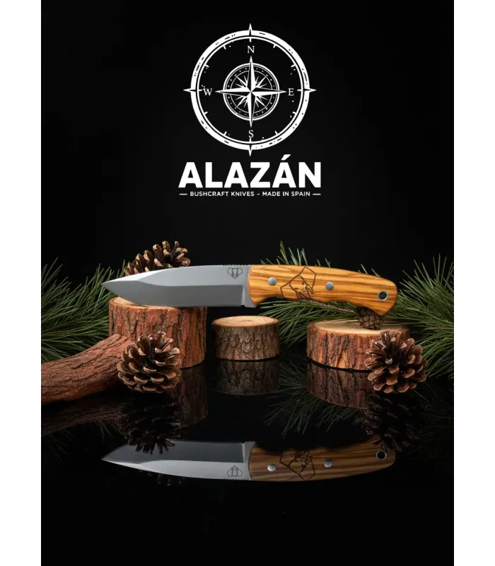 Cudeman Alazán Adventure Knife in Olive Wood ⚔️
