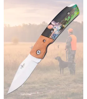 Faca Third cabo ABS com decoração de Coelho (15,9 cm.) ⚔️