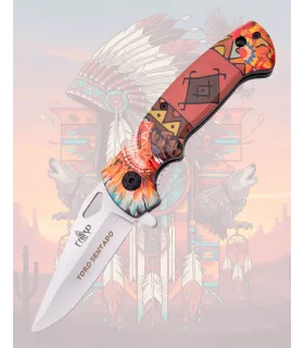 Third Model Sitting Bull Folding Knife (19.3 cm) ⚔️