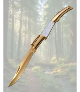 Navaja de carraca de Third Serie Mi Gitana Oro (24 cm.) ⚔️