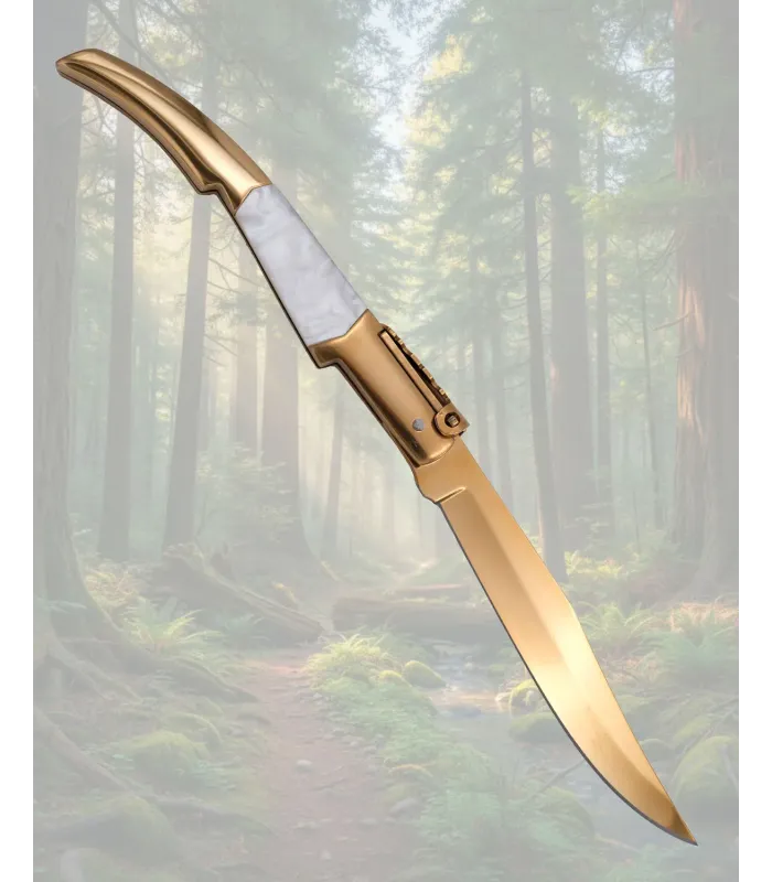 Coltello a serramanico Third Serie Mi Gitana Oro (24 cm.) ⚔️