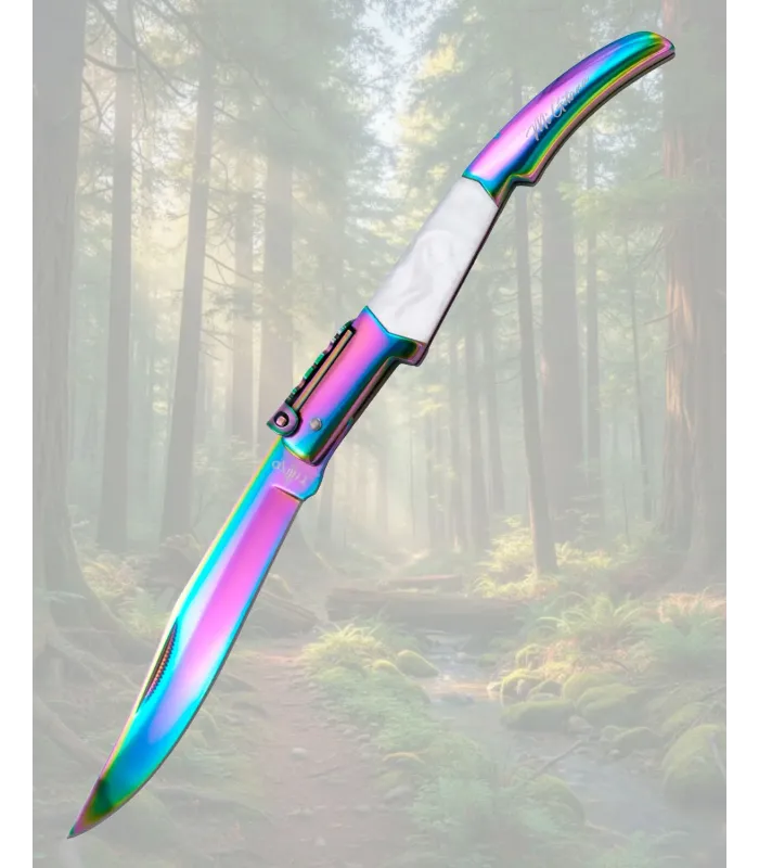 Couteau à crans de la Troisième Série Mi Gitana Diamant (24 cm.) ⚔️