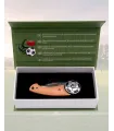 Coltello da collezione pallone da calcio acciaio legno ⚔️