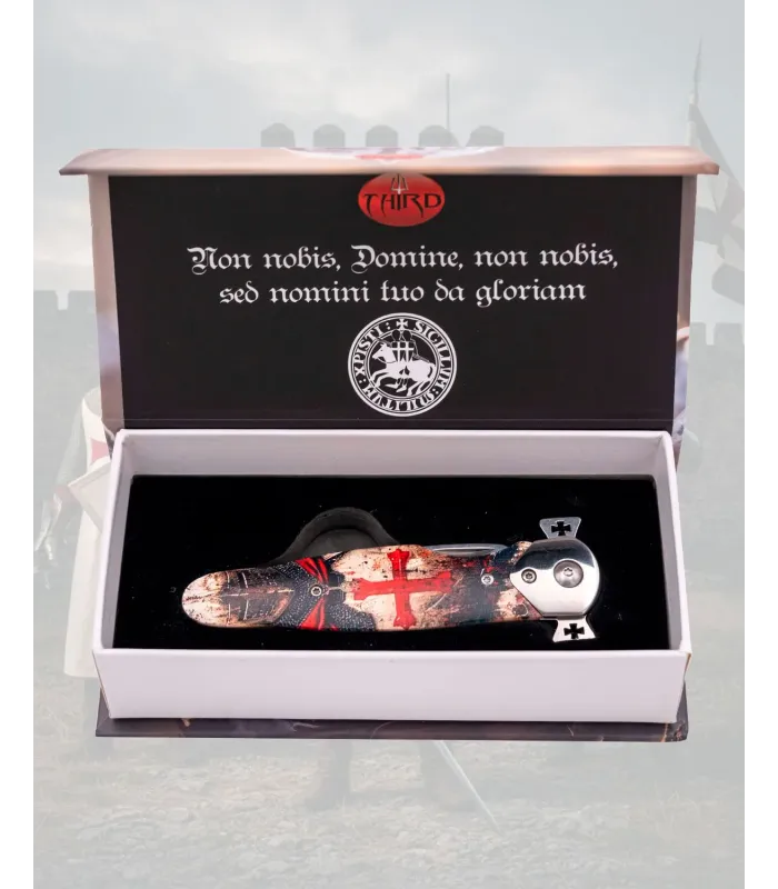 Templar Collector's Knife 420 Steel 8.1 cm Blade ⚔️