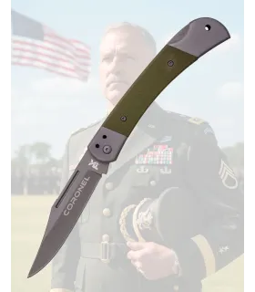 Coltello Tramuntana Coronel G10 titanio grigio 9,5 cm ⚔️