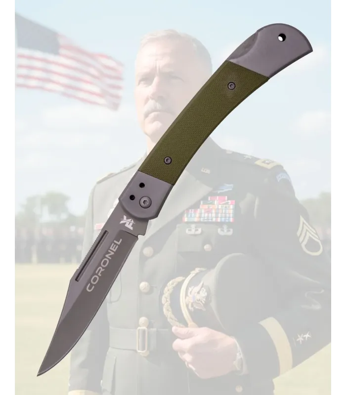 Coltello Tramuntana Coronel G10 titanio grigio 9,5 cm ⚔️