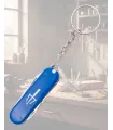 Multi-Tool Schlüsselanhänger 5 in 1 mit blauem ABS-Griff ⚔️