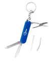 Coltello portachiavi multiuso 5 in 1 con manico blu in ABS ⚔️