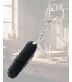Coltellino multiuso da portachiavi 5 in 1 manico nero in ABS ⚔️