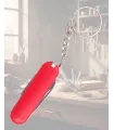 5-in-1 Schlüsselanhänger Multifunktionsmesser mit rotem ABS-Griff ⚔️