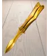 Navaja Mariposa Third Acero 420 Titanio Dorado ⚔️