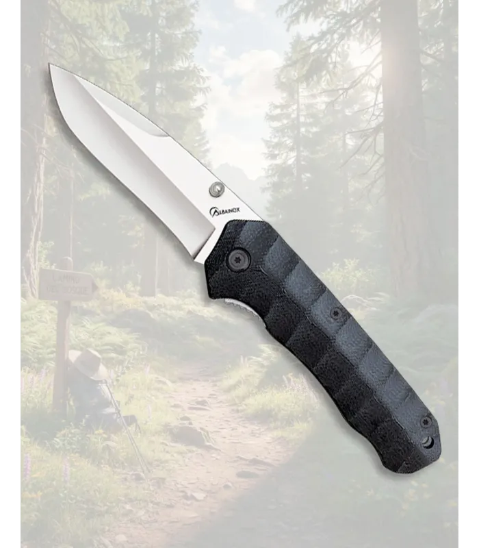 Albainox kniv til camping, vandreture og udendørs ⚔️