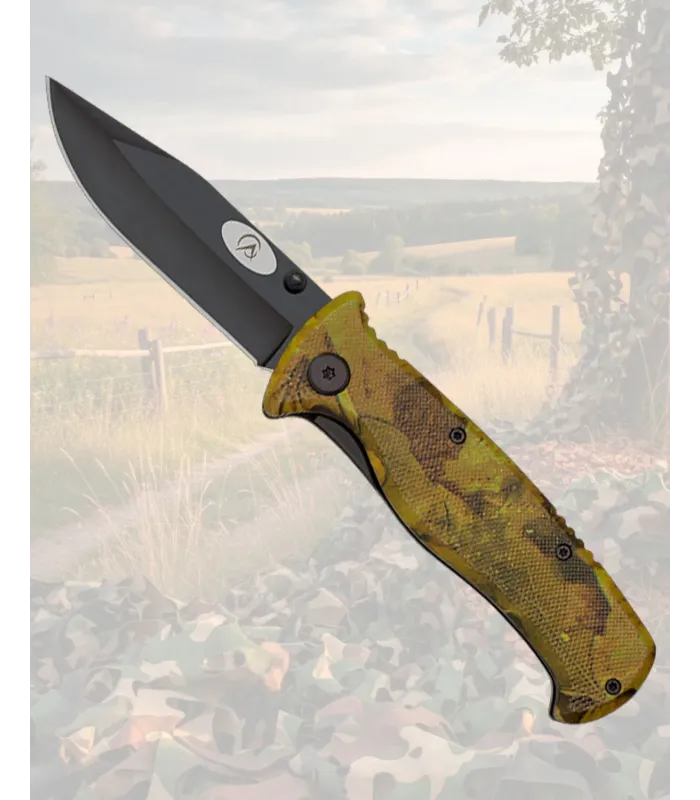 Coltello da campo Albainox con manico mimetico ⚔️