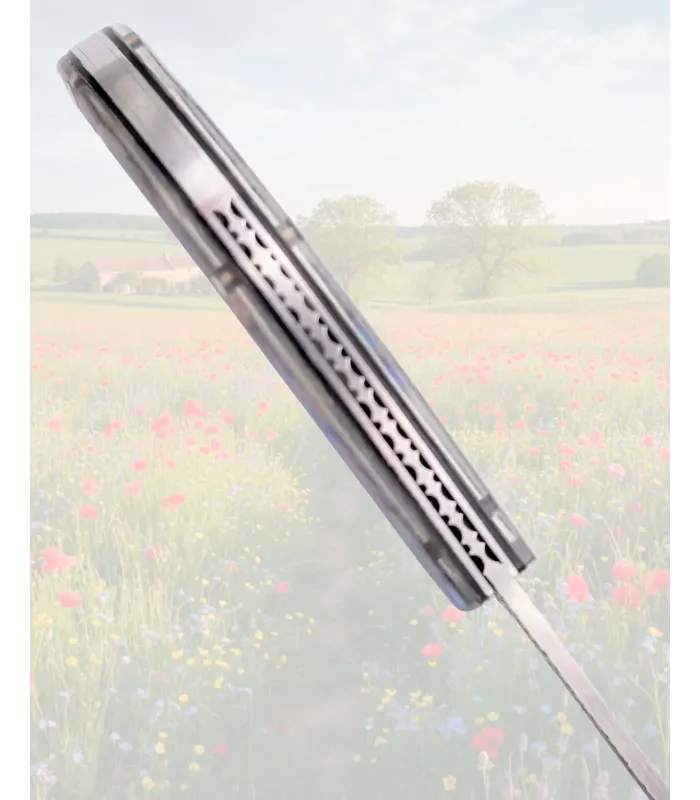 Couteau Rustique Tramuntana Knives poignée en nacre et résine ⚔️
