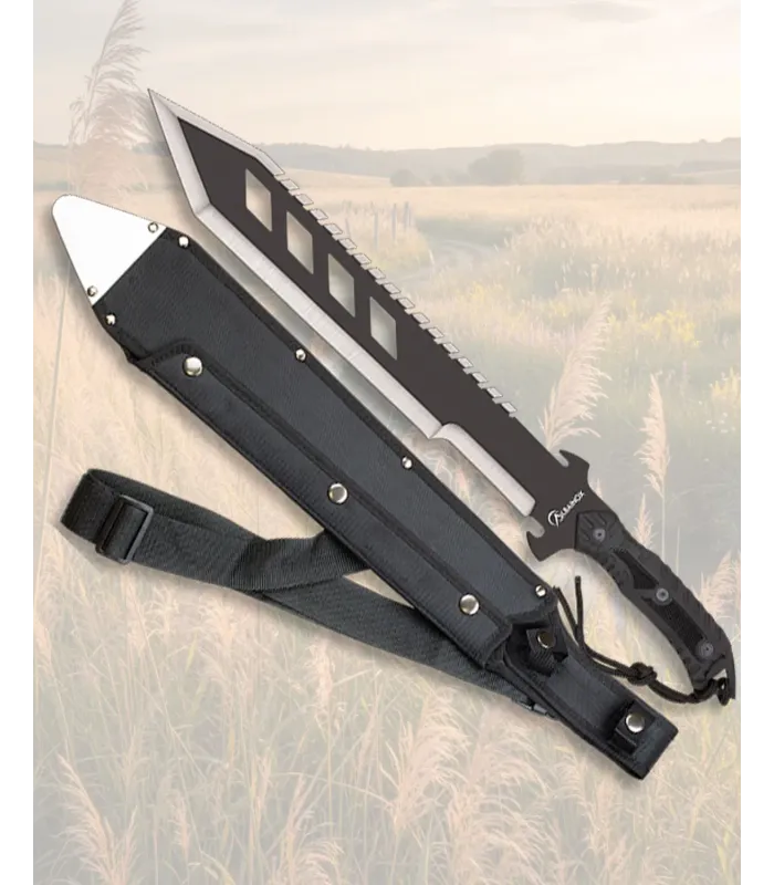 Albainox sort machete med sheath ⚔️