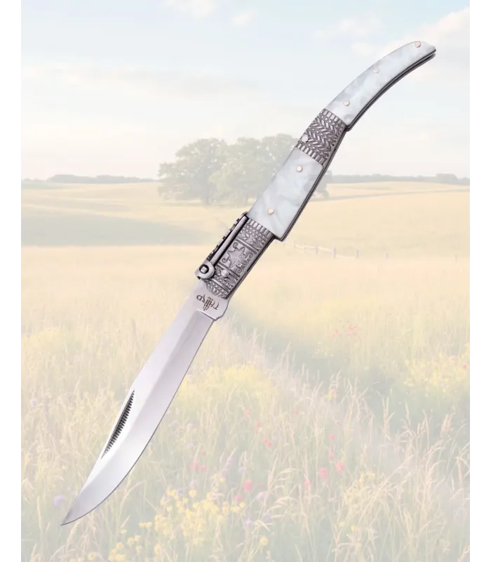 Third Series Pearl Silk CNC Stainless Steel Knife ⚔️