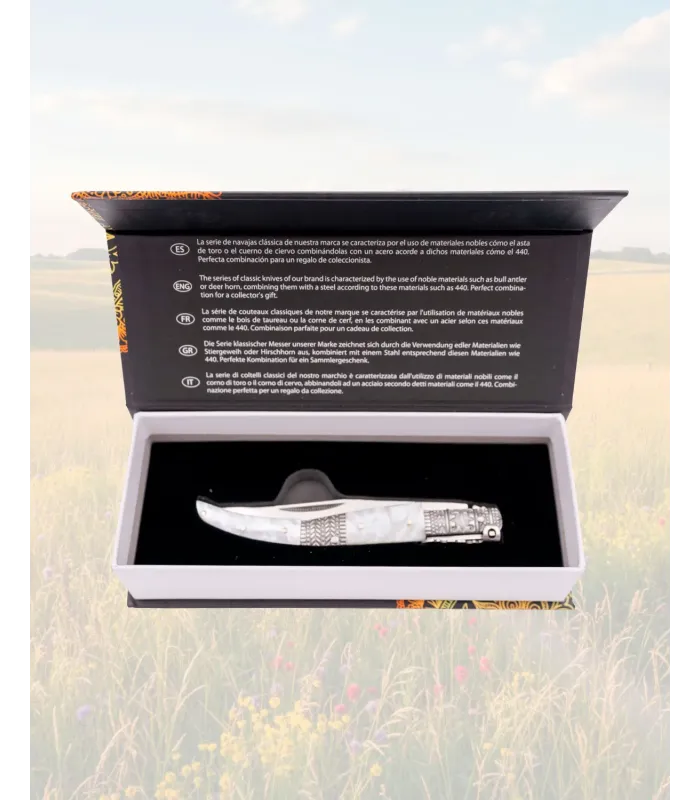 Coltello Third Serie Seda Perla CNC Acciaio Inossidabile ⚔️