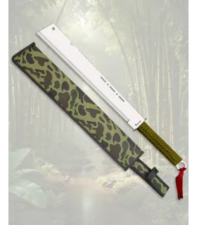 Albainox Cane Cutting Machete Tanto Blade Camouflage Sheath ⚔️