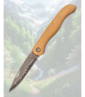 Tramuntana VG10 Damascus Folding Knife 67 Layers Maple ⚔️