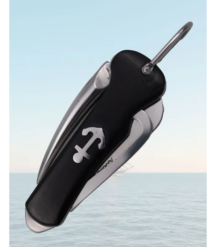 Coltello del nostromo Tramuntana, manico in legno di ebano ⚔️