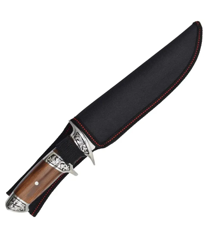 Jagtkniv Rustfrit Stål, nylonhylster med clip ⚔️