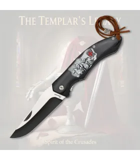 Albainox Templersmes, zwart stamina handvat ⚔️