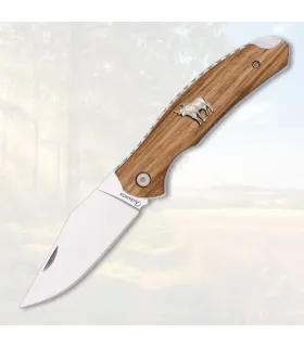 Albainox Bull Pocket Knife, Wooden Handle ⚔️