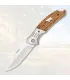 Coltello Albainox da Caccia, legno zebra e acciaio inox ⚔️
