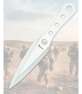 Albainox werp mes van 15 cm, staal ⚔️