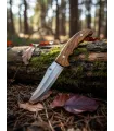 Handcrafted Carving Knife with Olive Wood Handle ⚔️
